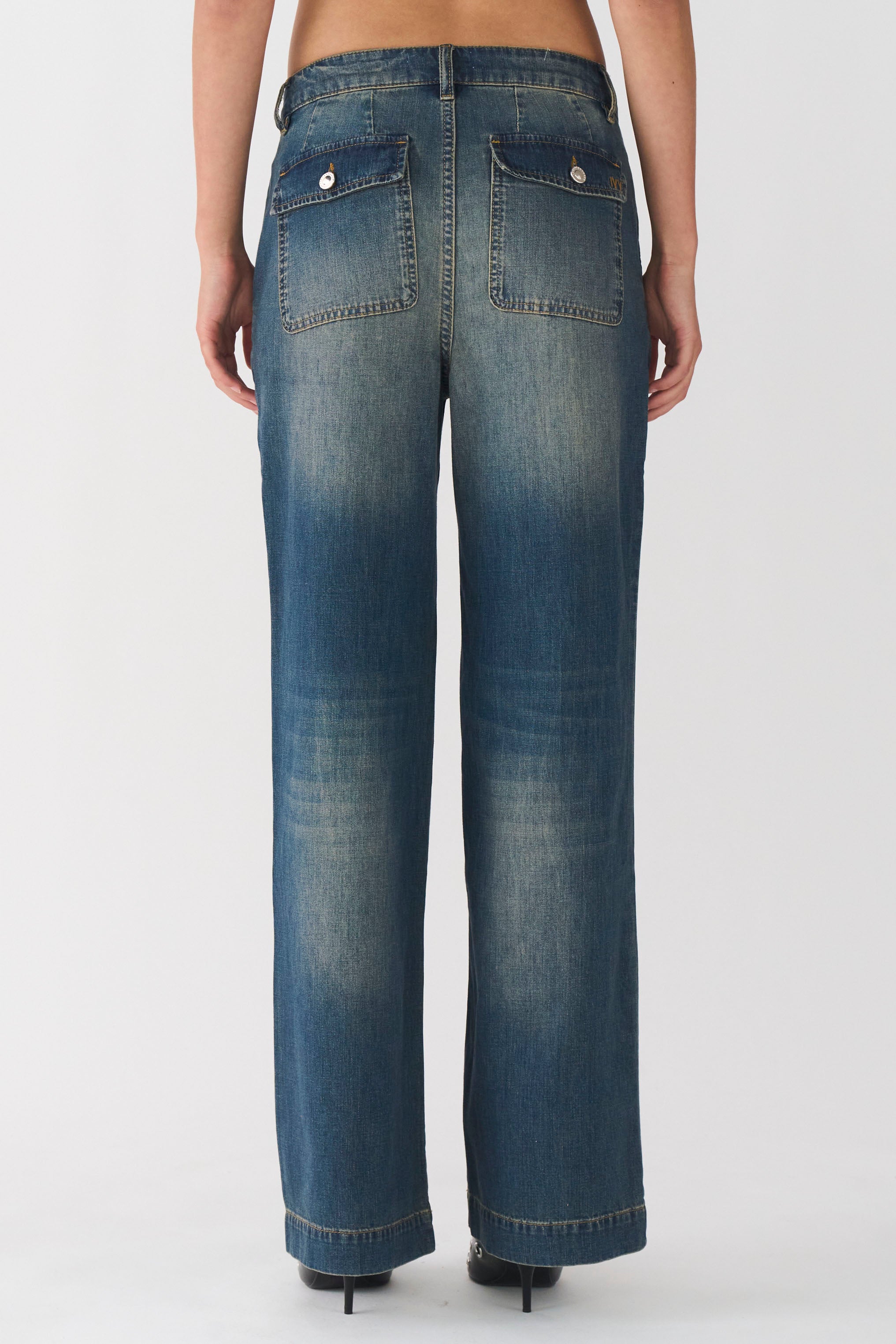 IVY Copenhagen IVY-Augusta French Jeans Wash Melilla Jeans & Pants 51 Denim Blue