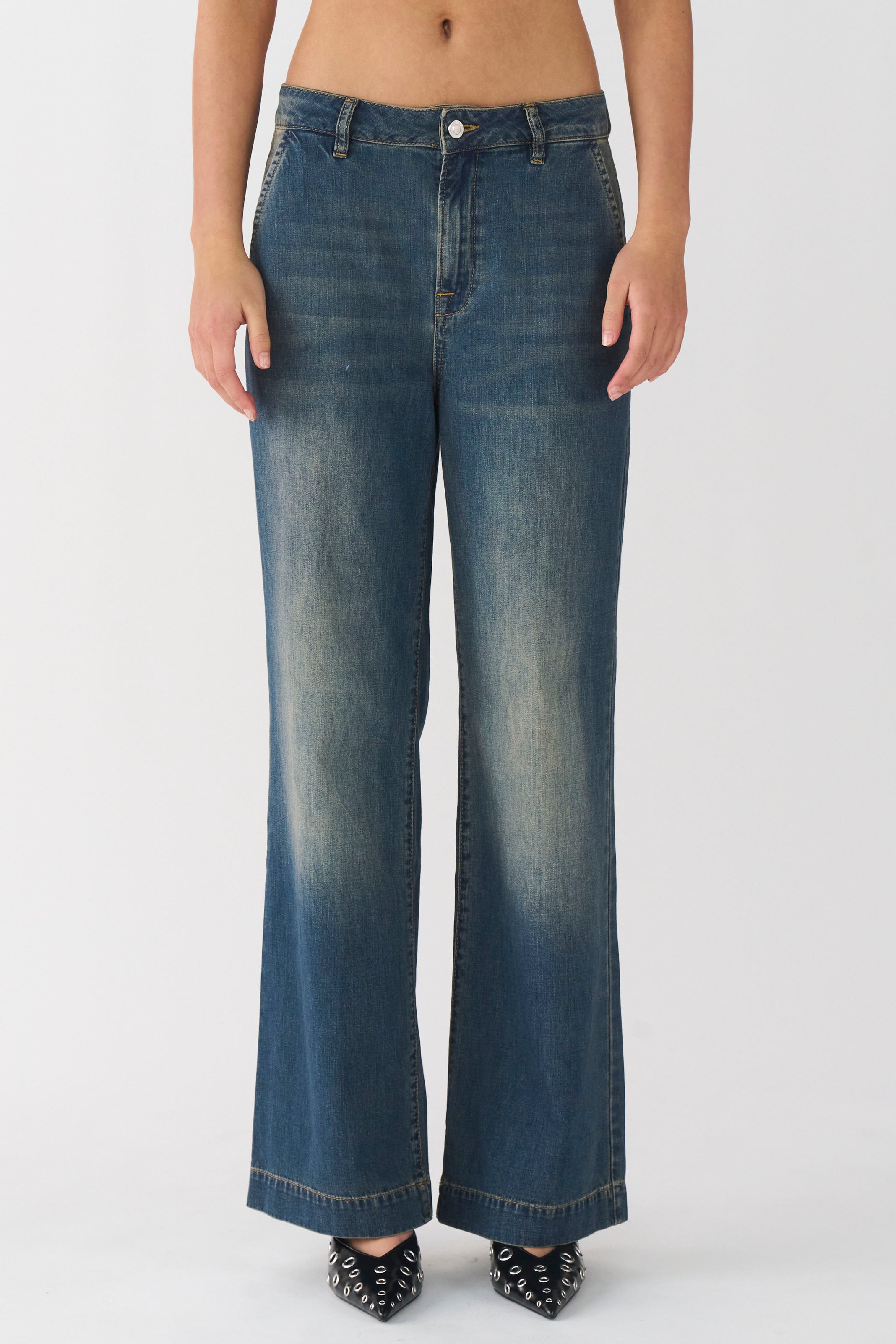 IVY Copenhagen IVY-Augusta French Jeans Wash Melilla Jeans & Pants 51 Denim Blue