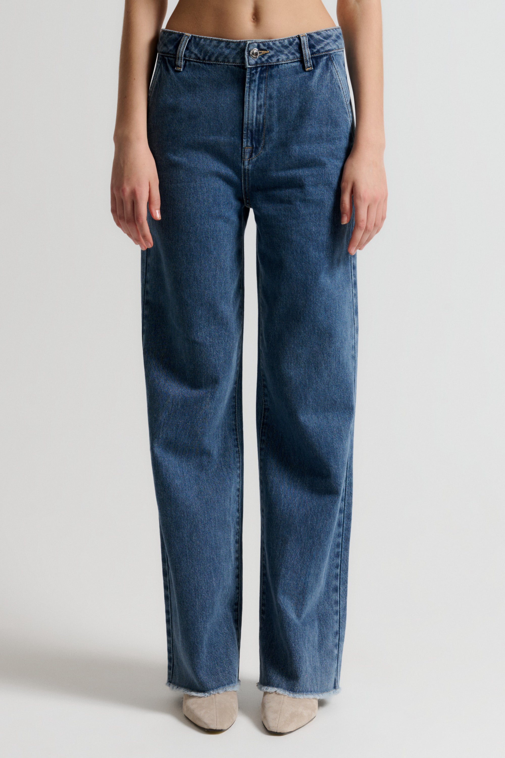 IVY Copenhagen IVY-Augusta French Jeans Wash Saint Joseph Jeans & Pants 51 Denim Blue