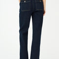 IVY Copenhagen IVY-Augusta French Jeans Wash Undone Indigo Jeans & Pants 51 Denim Blue