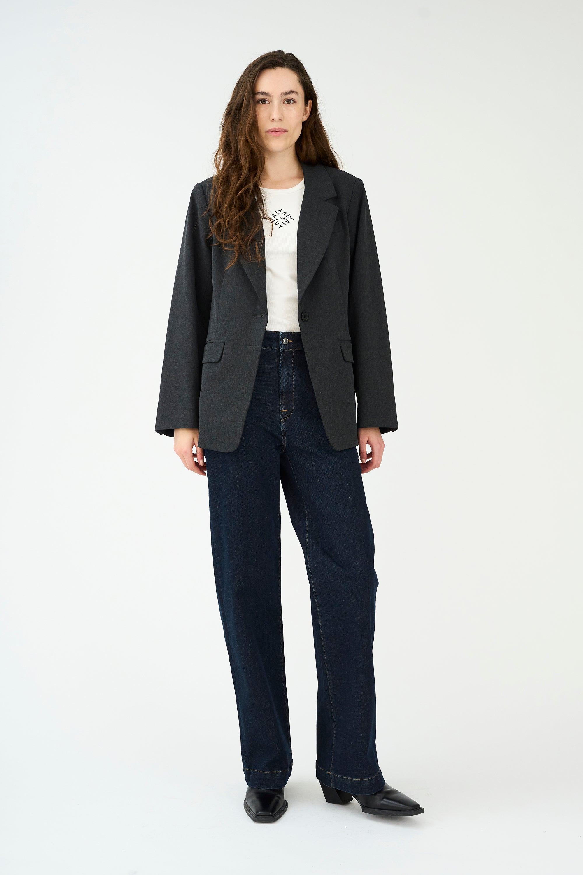 IVY Copenhagen IVY-Augusta French Jeans Wash Undone Indigo Jeans & Pants 51 Denim Blue
