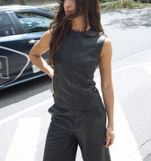 IVY Copenhagen IVY-Augusta French Leather Culotte Leather 9 Black
