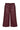IVY Copenhagen IVY-Augusta French Leather Culotte Leather Burgundy