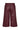 IVY Copenhagen IVY-Augusta French Leather Culotte Leather Burgundy