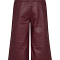 IVY Copenhagen IVY-Augusta French Leather Culotte Leather Burgundy