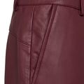 IVY Copenhagen IVY-Augusta French Leather Culotte Leather Burgundy