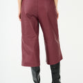 IVY Copenhagen IVY-Augusta French Leather Culotte Leather Burgundy