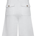 IVY Copenhagen IVY-Augusta French Shorts Optical White Jeans & Pants 011 Optical white