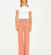 IVY Copenhagen IVY-Augusta Jeans Flame Red Striped Jeans & Pants 341 Flame Red