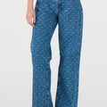 IVY Copenhagen IVY-Augusta Jeans Wash Punch Needle Jeans & Pants 51 Denim Blue