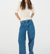 IVY Copenhagen IVY-Augusta Jeans Wash Punch Needle Jeans & Pants 51 Denim Blue