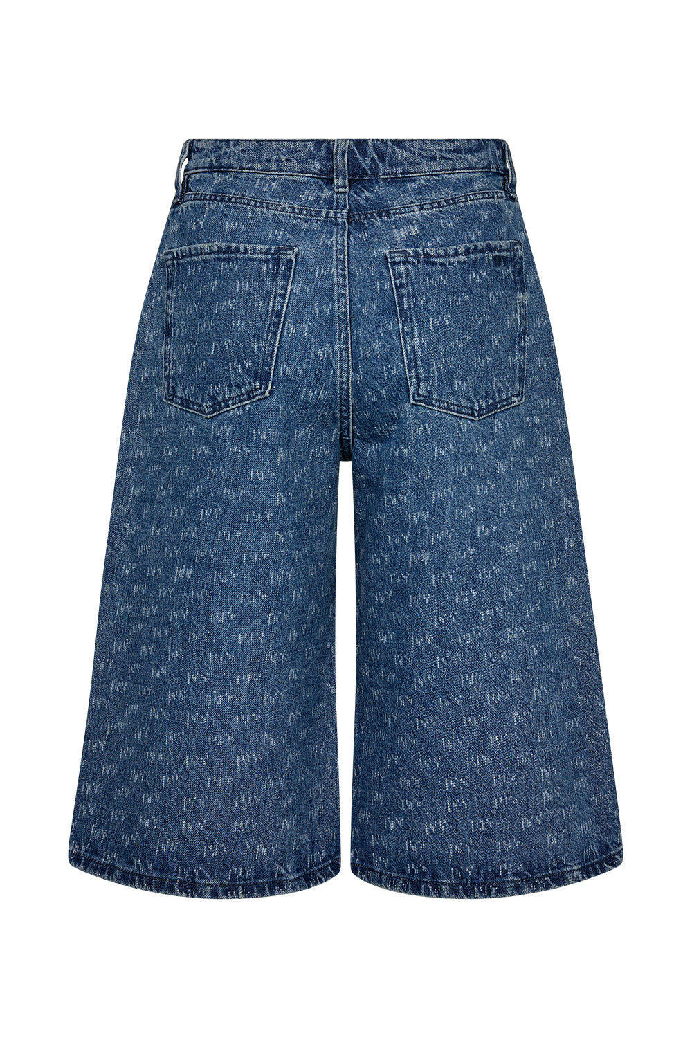 IVY Copenhagen IVY-Augusta Long Shorts Wash Punch Needle Jeans & Pants 51 Denim Blue