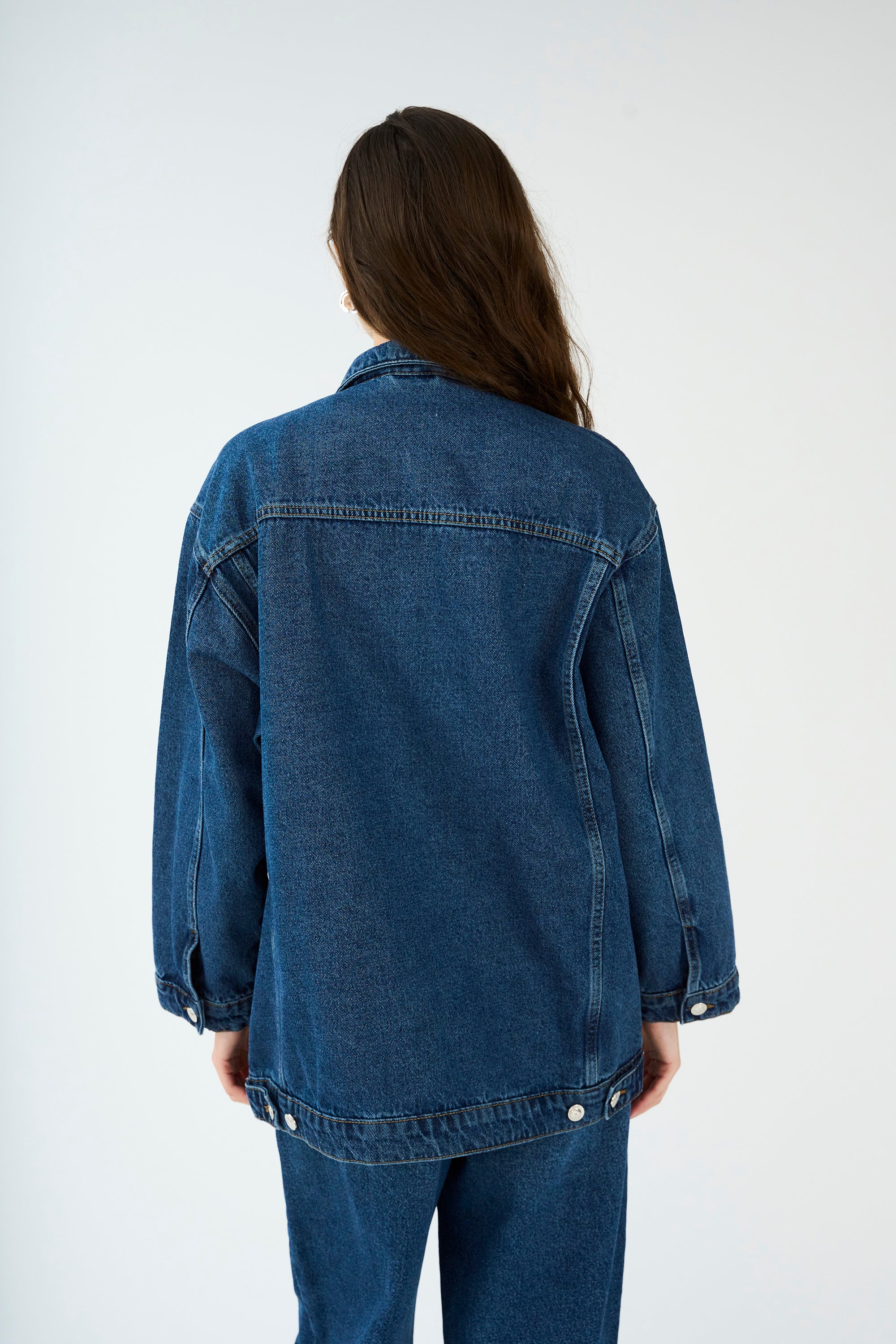 IVY Copenhagen IVY-Augusta Oversize Jacket Wash Waterford Coats & Jackets 51 Denim Blue