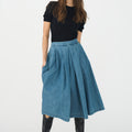 IVY Copenhagen IVY-Augusta Solar Skirt Wash Bristol Skirt 51 Denim Blue