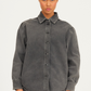 IVY Copenhagen IVY-Bria Shirt Jacket Wash Rock Glam Grey Shirts & Blouses 8 Grey