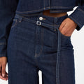 IVY Copenhagen IVY-Brooke Belted Jeans Wash Manhattan Rinse Jeans & Pants 510 Rinse Denim