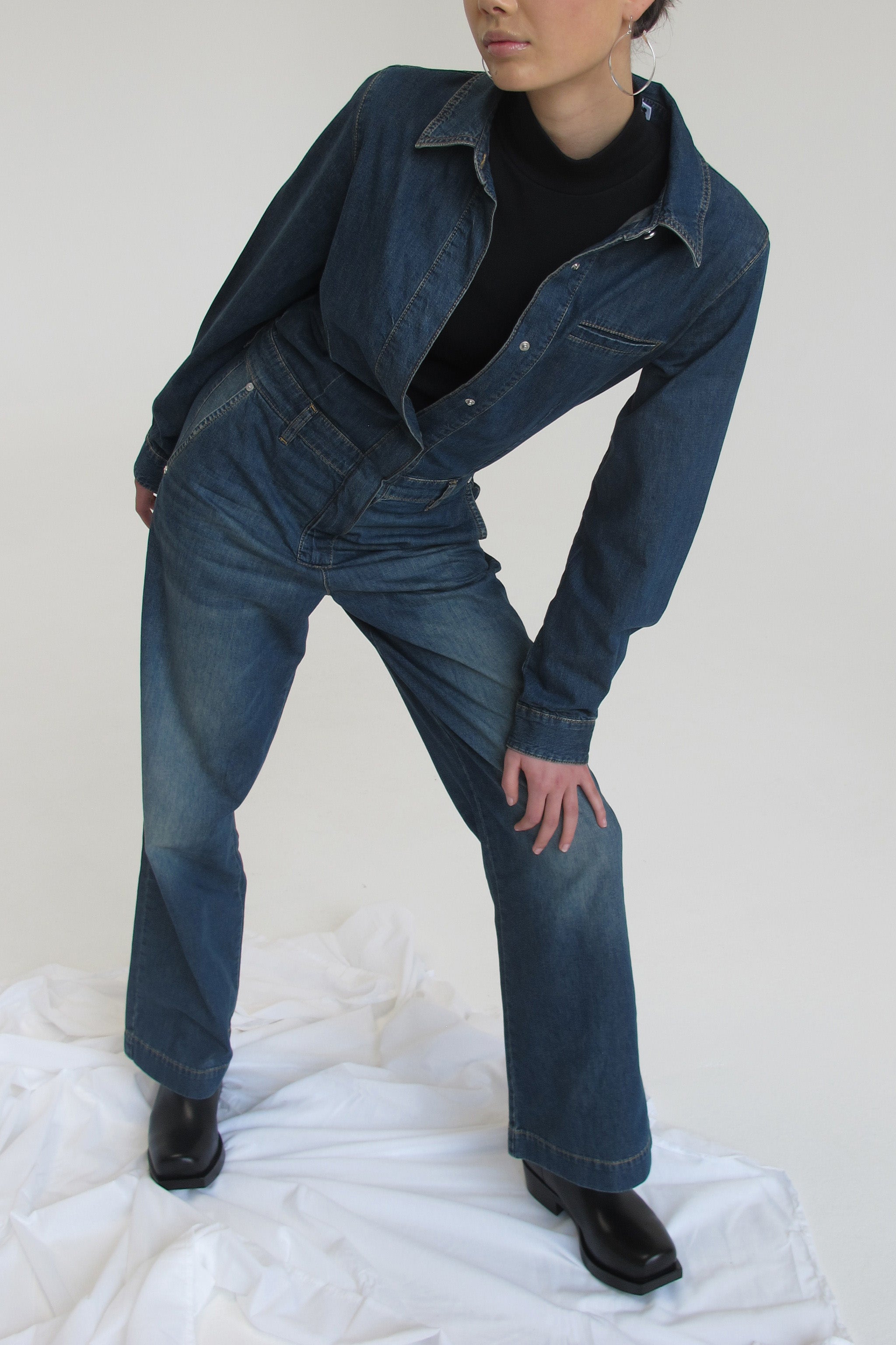 IVY Copenhagen IVY-Brooke Boilersuit Wash Melilla Jeans & Pants 51 Denim Blue