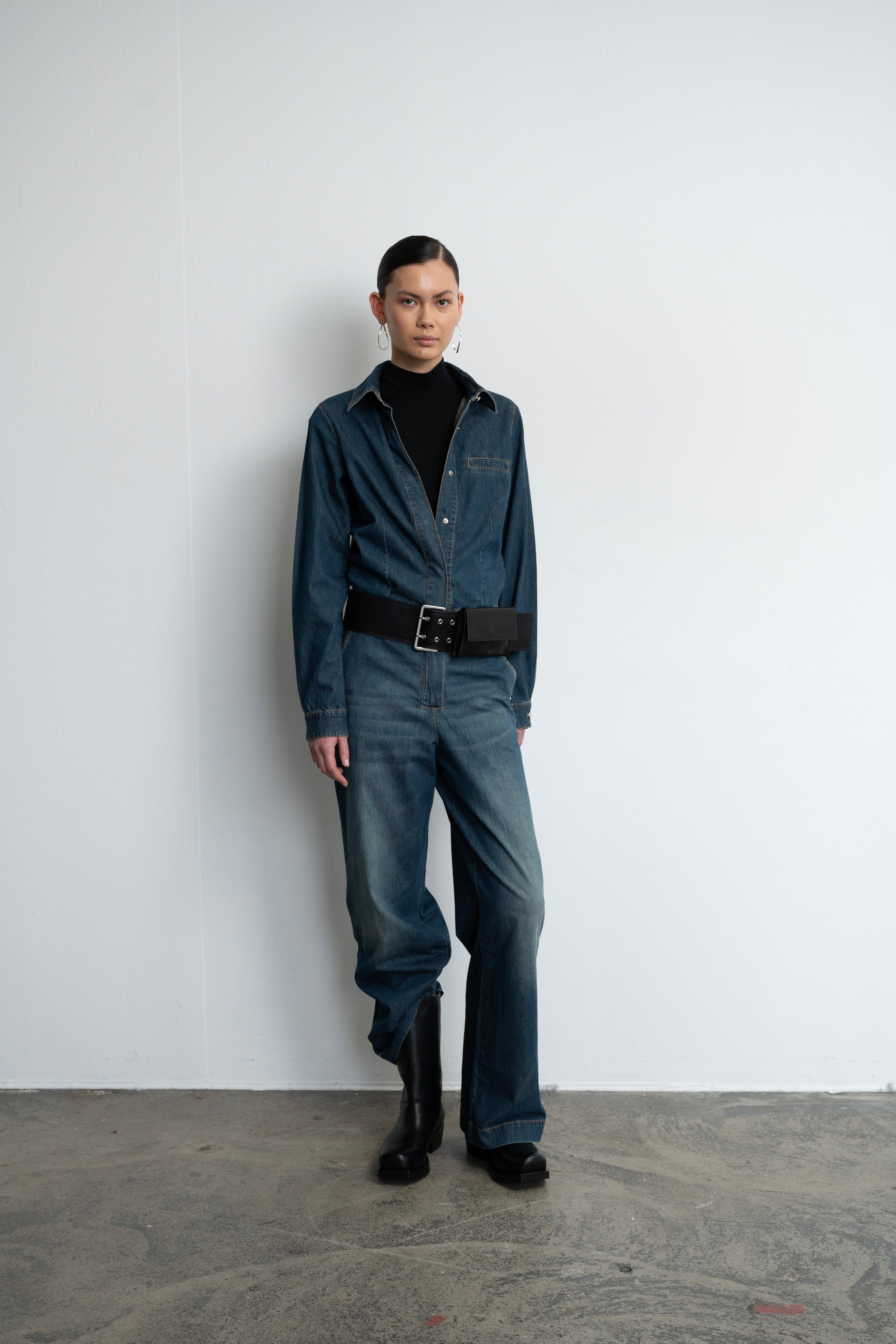 IVY Copenhagen IVY-Brooke Boilersuit Wash Melilla Jeans & Pants 51 Denim Blue