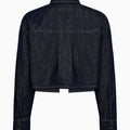 IVY Copenhagen IVY-Brooke Cropped Detail Denim Shirt Wash Manhattan Rinse Shirts & Blouses 510 Rinse Denim