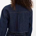 IVY Copenhagen IVY-Brooke Cropped Detail Denim Shirt Wash Manhattan Rinse Shirts & Blouses 510 Rinse Denim