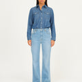 IVY Copenhagen IVY-Brooke EARTHxSWAN Jeans Wash Capri Blue Jeans & Pants 51 Denim Blue