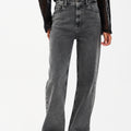 IVY Copenhagen IVY-Brooke Jeans Wash Faded Grey Cannes Jeans & Pants 8 Grey