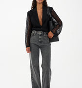 IVY Copenhagen IVY-Brooke Jeans Wash Faded Grey Cannes Jeans & Pants 8 Grey