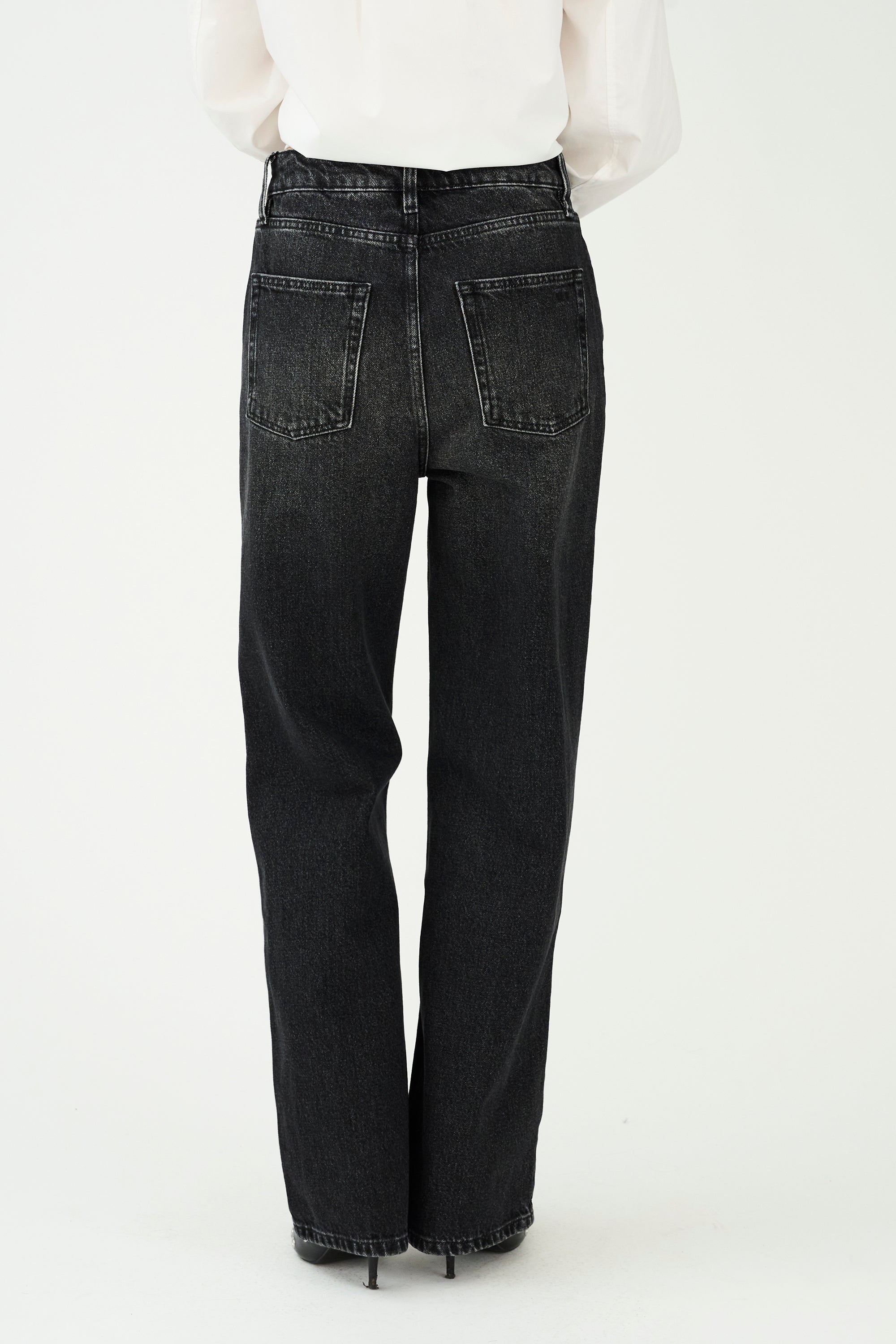 IVY Copenhagen IVY-Brooke Jeans Wash Vintage Carlow Black Jeans & Pants 9 Black