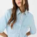 IVY Copenhagen IVY-Brooke SS Jumpsuit Wash Wembley Dresses 51 Denim Blue