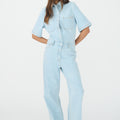 IVY Copenhagen IVY-Brooke SS Jumpsuit Wash Wembley Dresses 51 Denim Blue