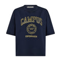 IVY Copenhagen IVY-Campus Glitter Tee Tops & T-shirts 523 Deep Navy Blue