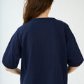 IVY Copenhagen IVY-Campus Glitter Tee Tops & T-shirts 523 Deep Navy Blue
