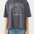 IVY Copenhagen IVY-Campus Glitter Tee Tops & T-shirts 862 Silver Grey