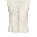 IVY Copenhagen IVY-Carina Tie Vest Shirts & Blouses 03 Ecru