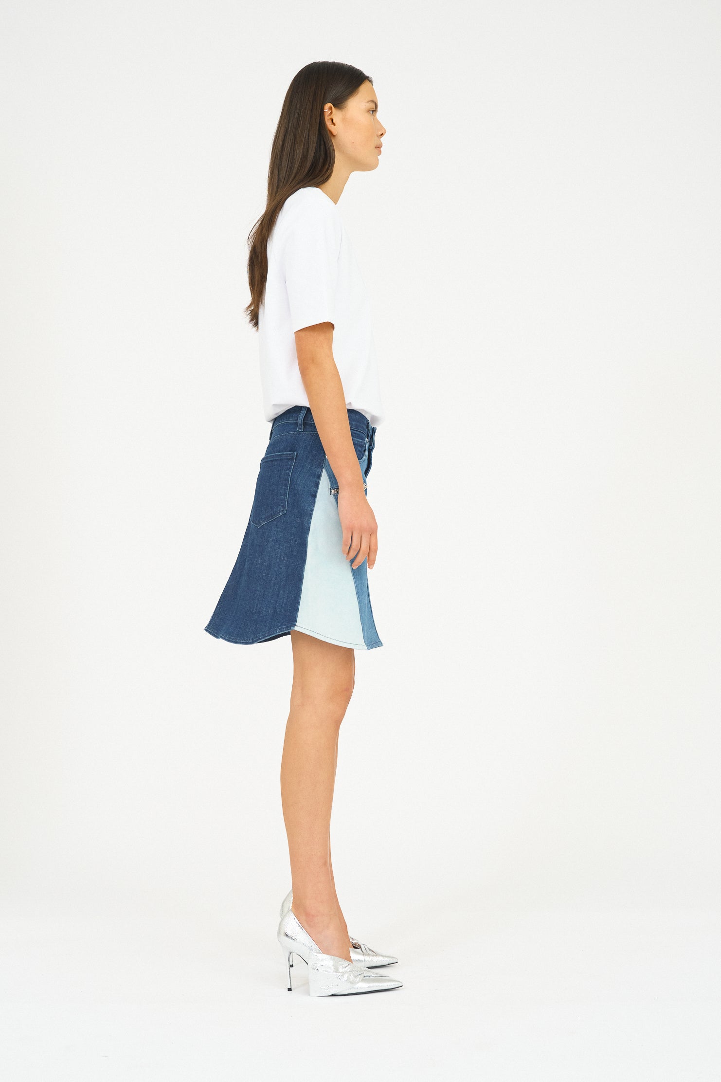 IVY Copenhagen IVY-Chelsea MC Skirt Skirt 51 Denim Blue