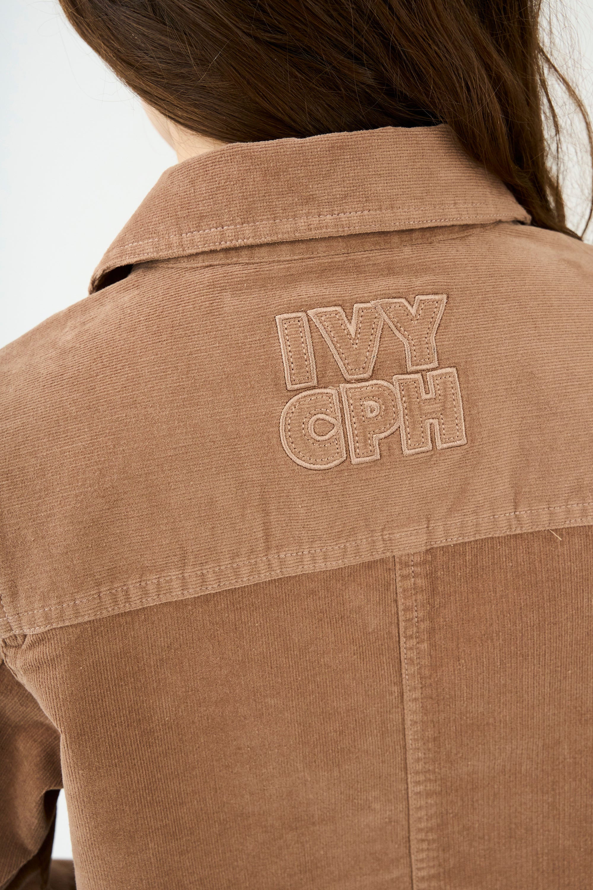 IVY Copenhagen IVY-Corinne Corduroy Overshirt Coats & Jackets 790 Dark Desert