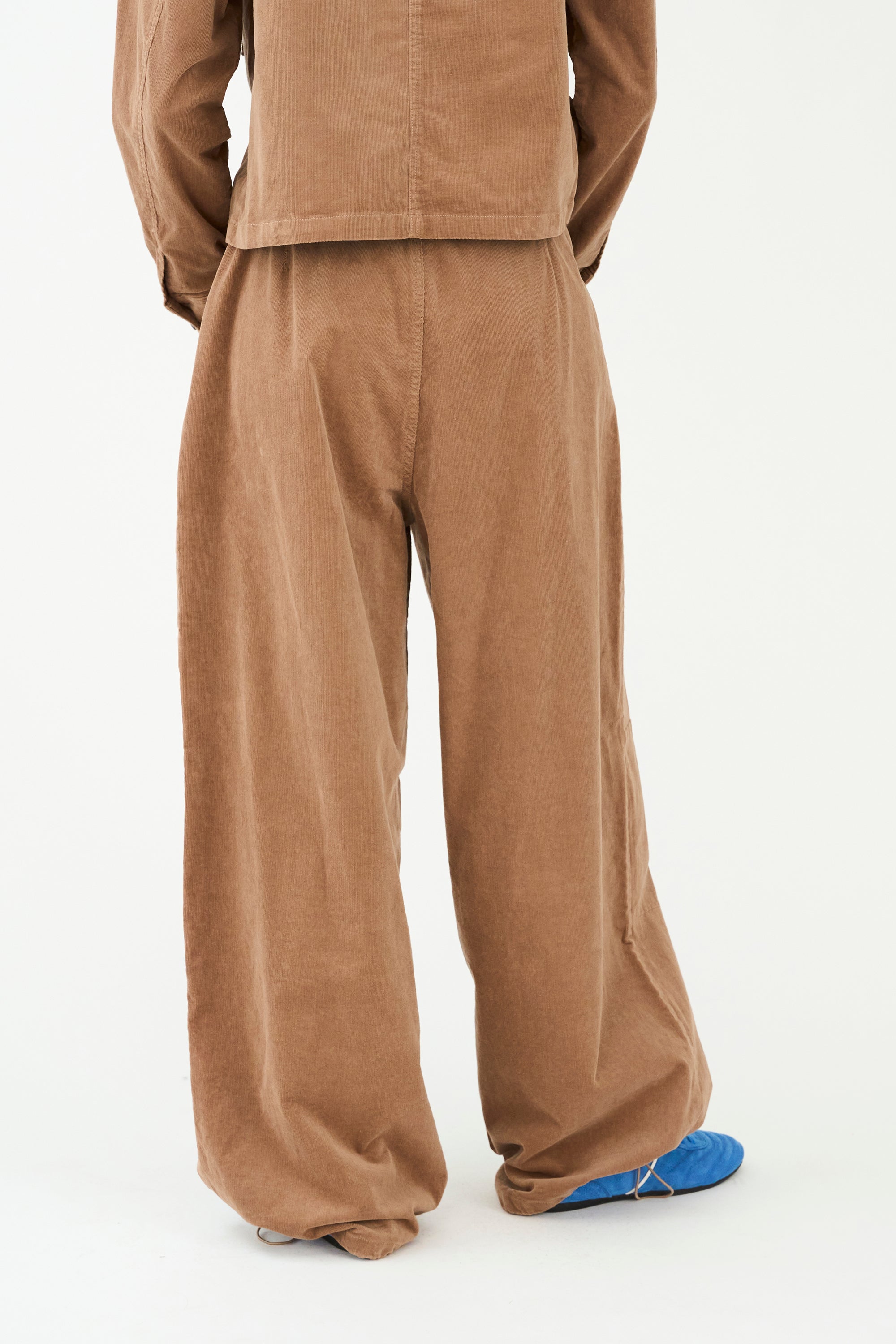 IVY Copenhagen IVY-Corinne Corduroy Parachute Pant Jeans & Pants 790 Dark Desert