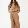 IVY Copenhagen IVY-Corinne Corduroy Parachute Pant Jeans & Pants 790 Dark Desert