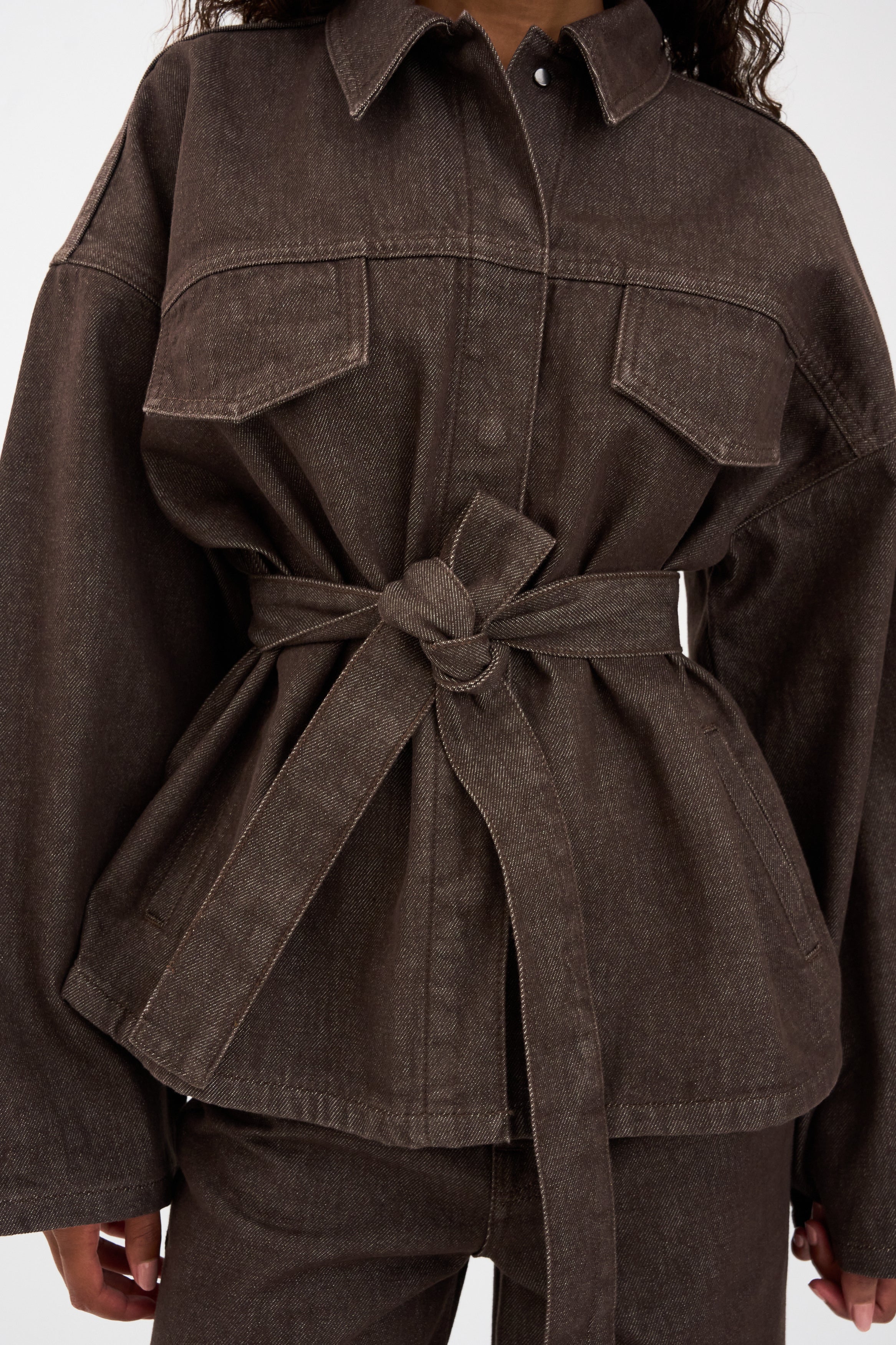 IVY Copenhagen IVY-Drew Jacket Wash Exclusive brown Bourgogne Coats & Jackets 370 Burgundy