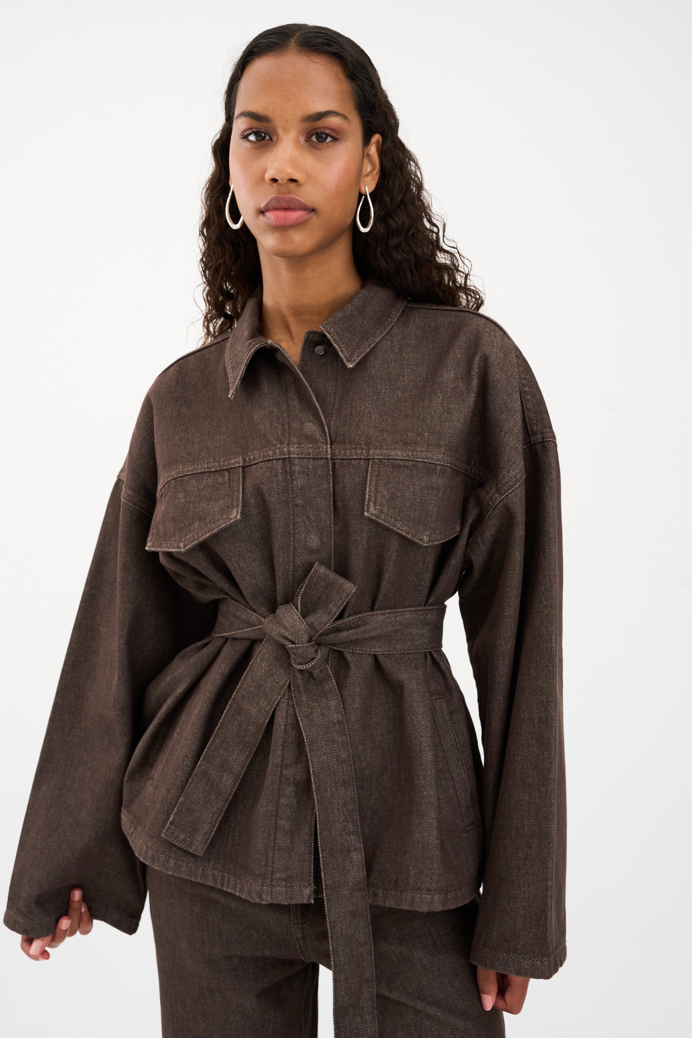 IVY Copenhagen IVY-Drew Jacket Wash Exclusive brown Bourgogne Coats & Jackets 370 Burgundy