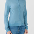 IVY Copenhagen IVY-Essex LS O-neck Cardigan Knitwear 58 Steel Blue