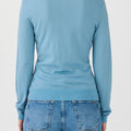IVY Copenhagen IVY-Essex LS O-neck Cardigan Knitwear 58 Steel Blue