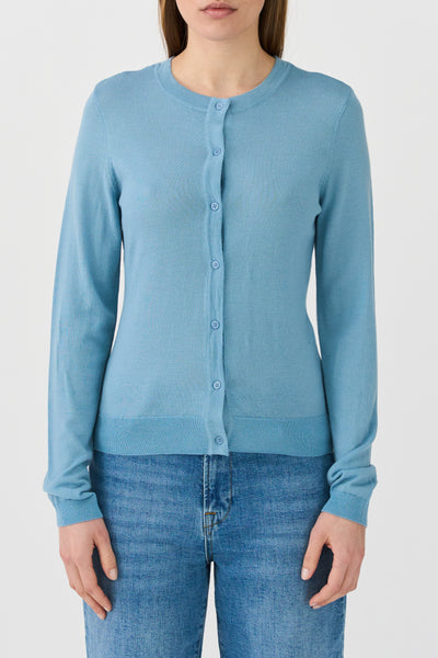 アイレネ　Eyelet High Gauge Cardigan Cardigan – IrelandsEye Knitwear