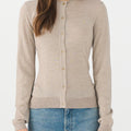 IVY Copenhagen IVY-Essex LS O-neck Cardigan Knitwear 745 Beige Melange