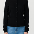 IVY Copenhagen IVY-Essex LS O-neck Cardigan Knitwear 9 Black