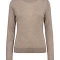 IVY Copenhagen IVY-Essex LS O-neck Knit Knitwear 745 Beige Melange