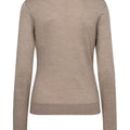 IVY Copenhagen IVY-Essex LS O-neck Knit Knitwear 745 Beige Melange