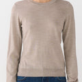 IVY Copenhagen IVY-Essex LS O-neck Knit Knitwear 745 Beige Melange