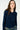 IVY Copenhagen IVY-Essex Regular LS V-neck Knit Knitwear 523 Deep Navy Blue