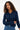 IVY Copenhagen IVY-Essex Regular LS V-neck Knit Knitwear 523 Deep Navy Blue
